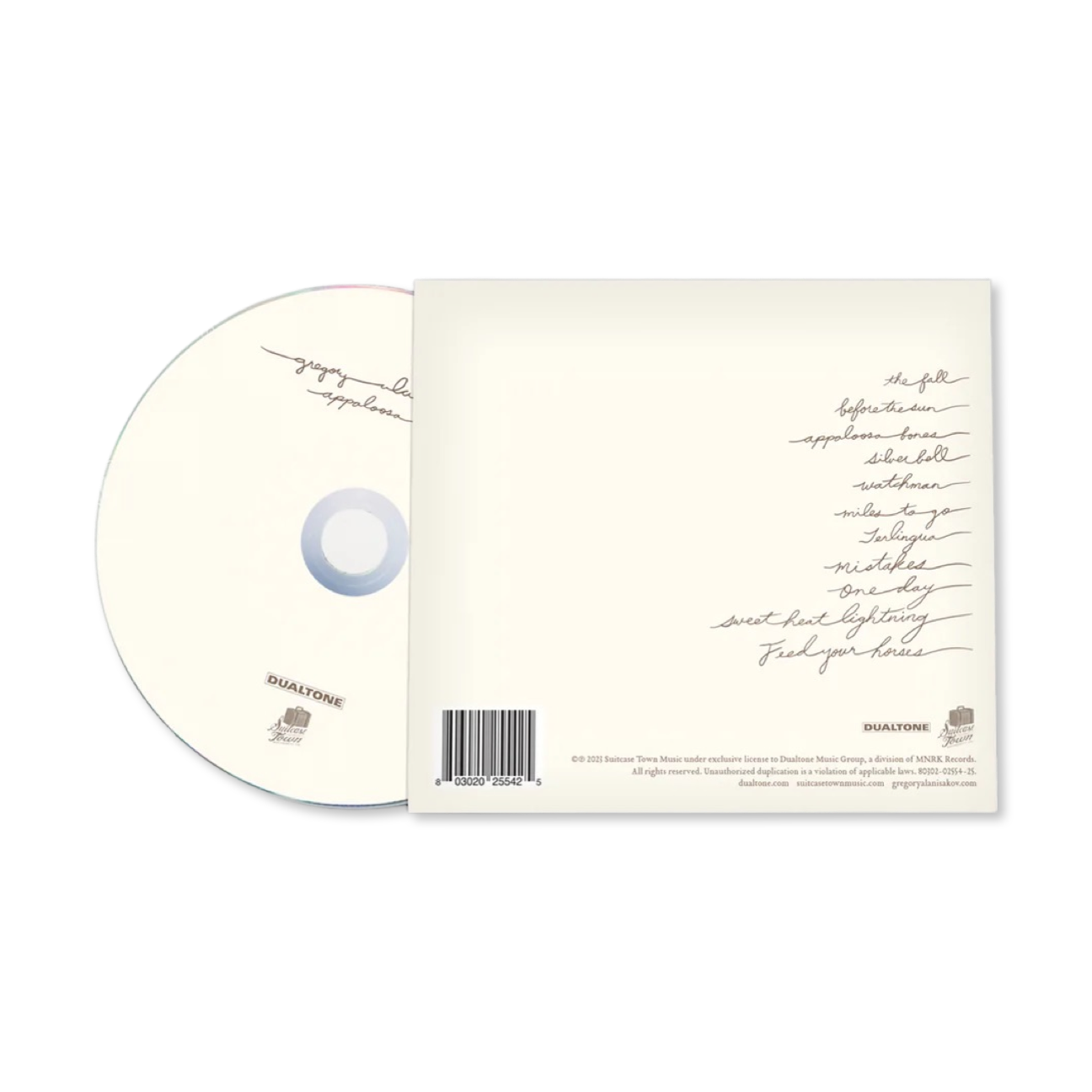 Gregory Alan Isakov: Appaloosa Bones CD