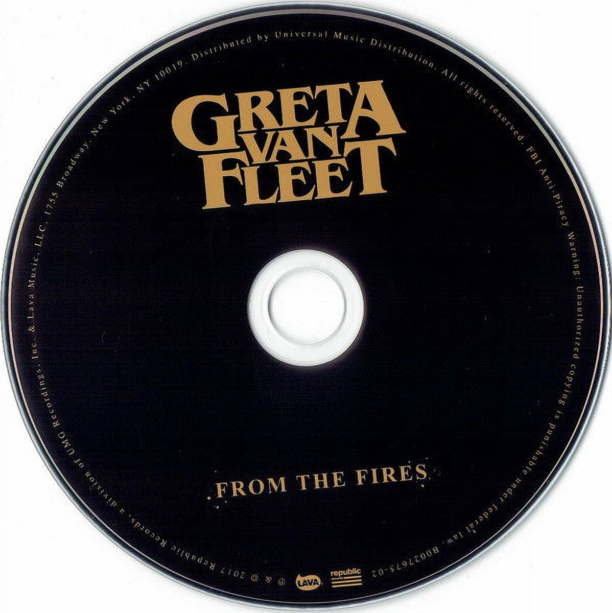 Greta Van Fleet: From the Fires CD