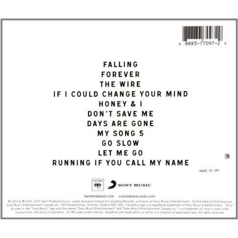 HAIM: Days Are Gone CD