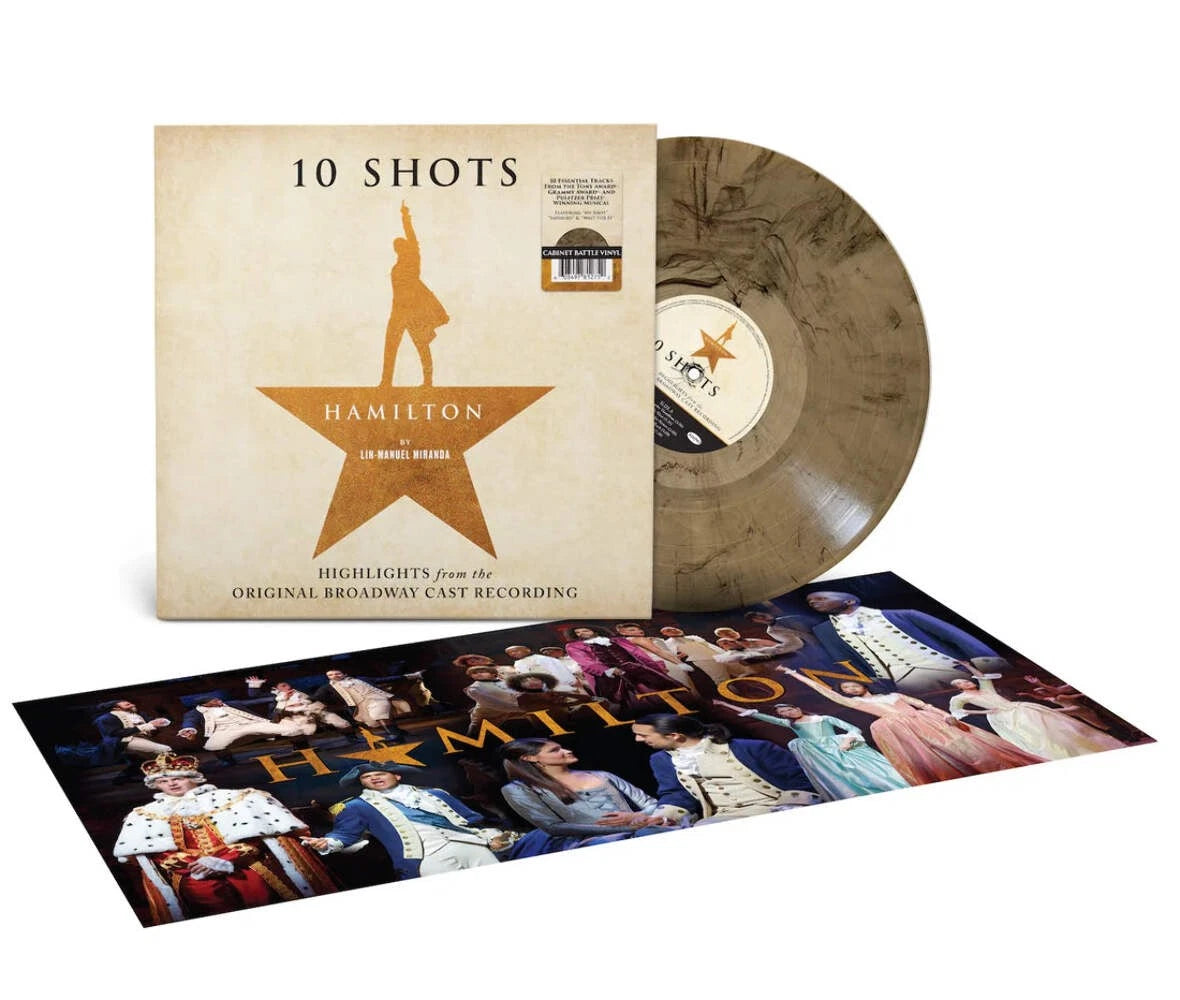 Hamilton - Highlights from the Original Broadway Cast Recording Vinyl LP (Tan/Smoke)