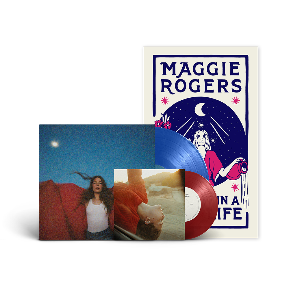 Maggie Rogers: Heard It In A Past Life Vinyl LP (Blue + bonus 7")