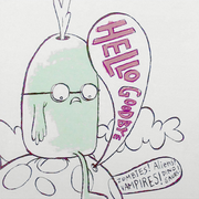 Hellogoodbye: Zombies. Aliens. Vampires. Dinosaurs Vinyl LP (Clear/Pink)