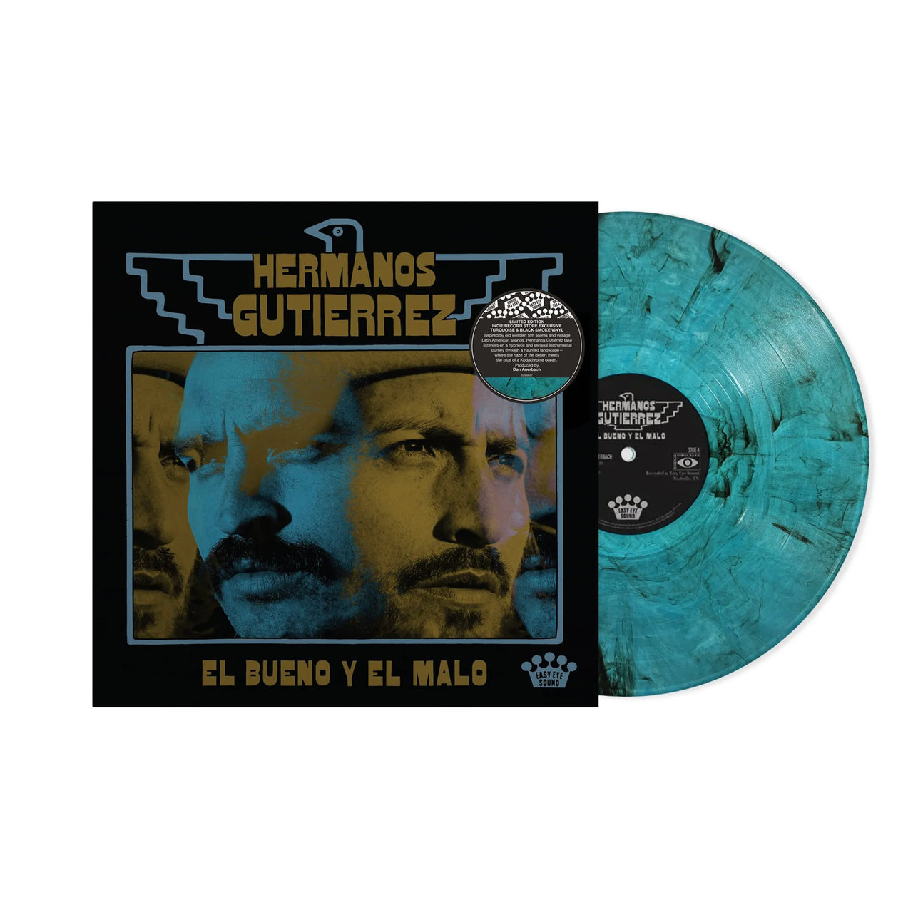 Hermanos Gutierrez: El Bueno Y El Malo Vinyl LP (Turquoise/Black Smoke)