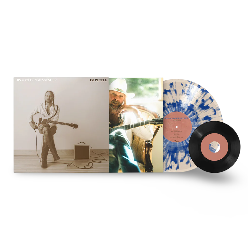 Hiss Golden Messenger: I'm People Vinyl LP (Blue Splatter, bonus 7")