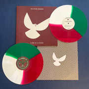 Hiss Golden Messenger: O Come All Ye Faithful CD (Bone Green Red Tri-Color Segment)