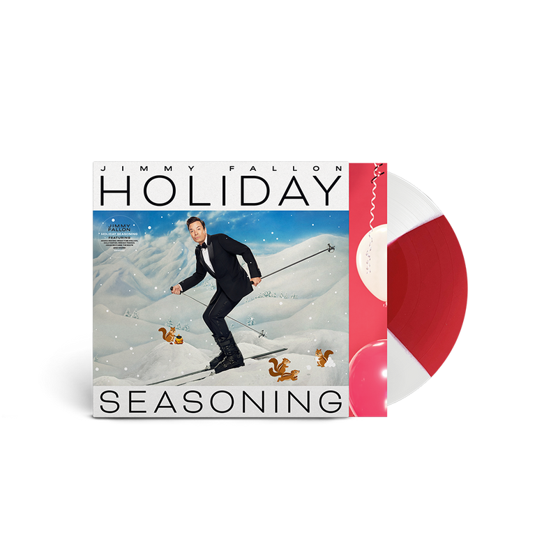 Jimmy Fallon: Holiday Seasoning Vinyl LP (Red & White)