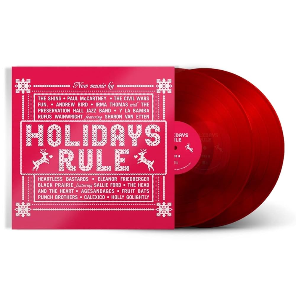 Holidays Rule Vinyl LP (Red, Various Artists)