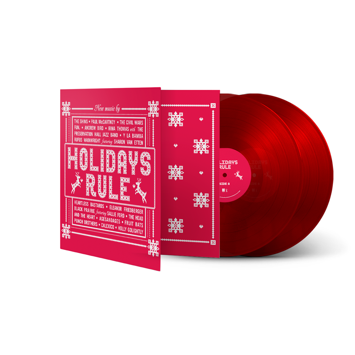Holidays Rule Vinyl LP (Red, Various Artists)