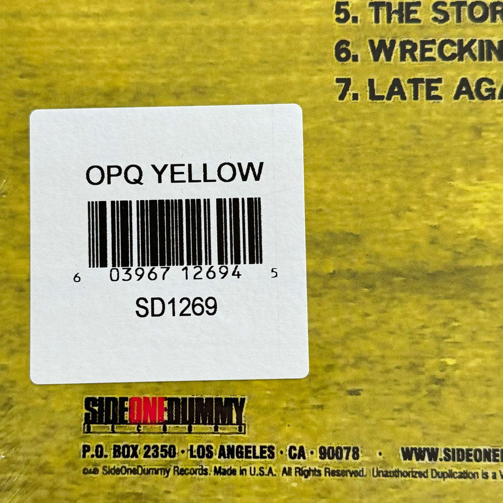 MxPx: Panic Vinyl LP (Opaque Yellow)