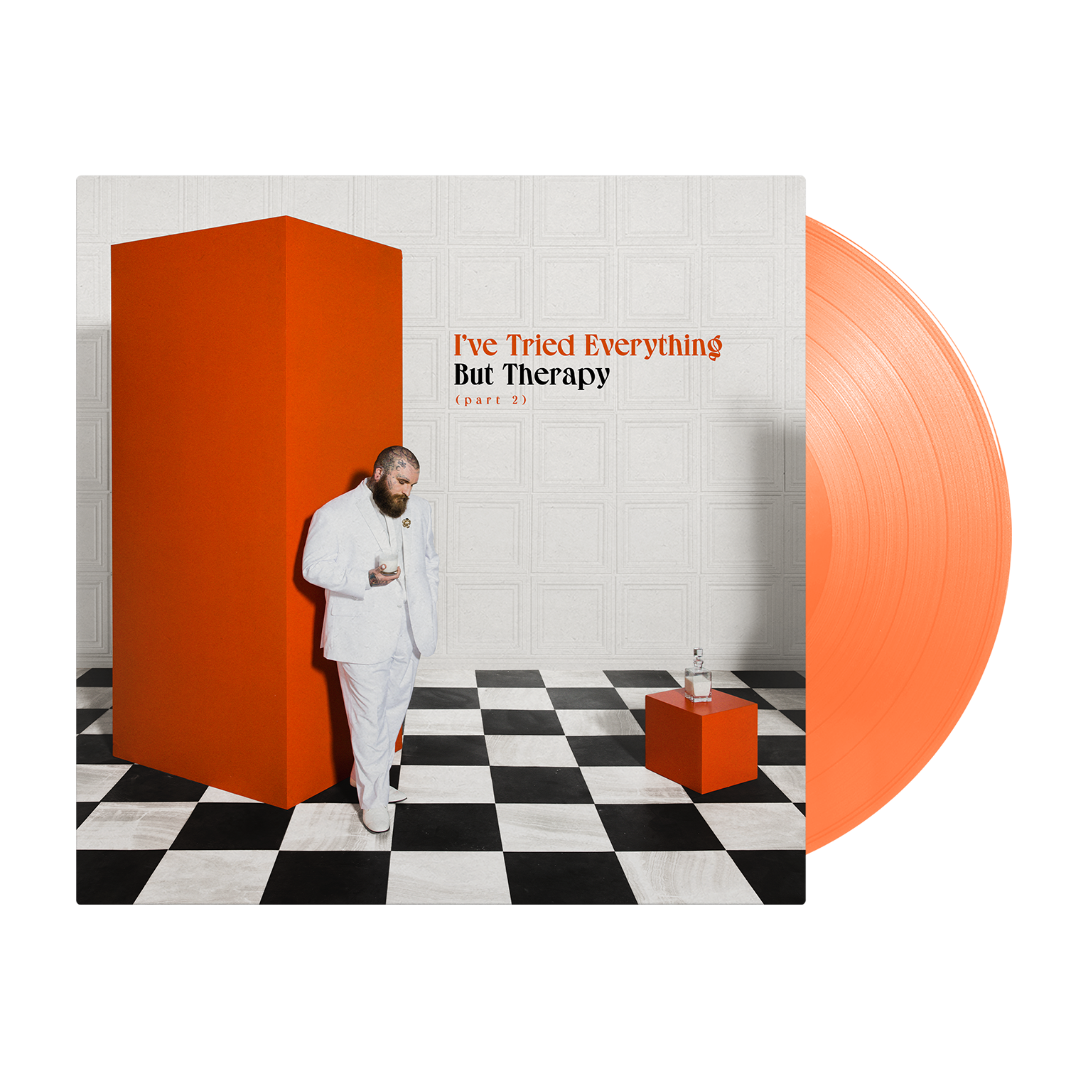 Teddy Swims: I've Tried Everything But Therapy (Part 2) Vinyl LP (Tangerine)