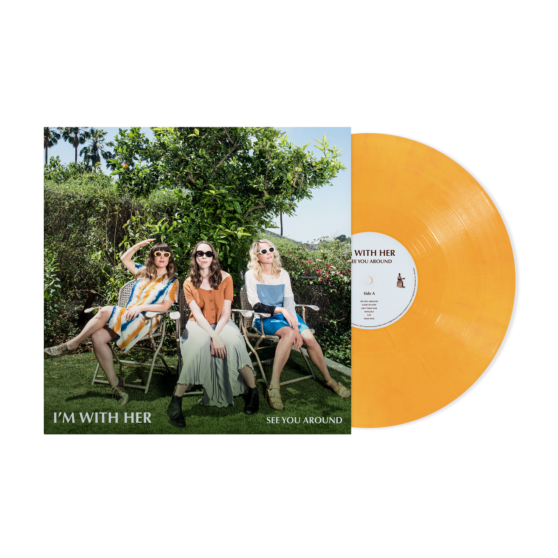 I'm With Her: See You Around Vinyl LP (Yellow)