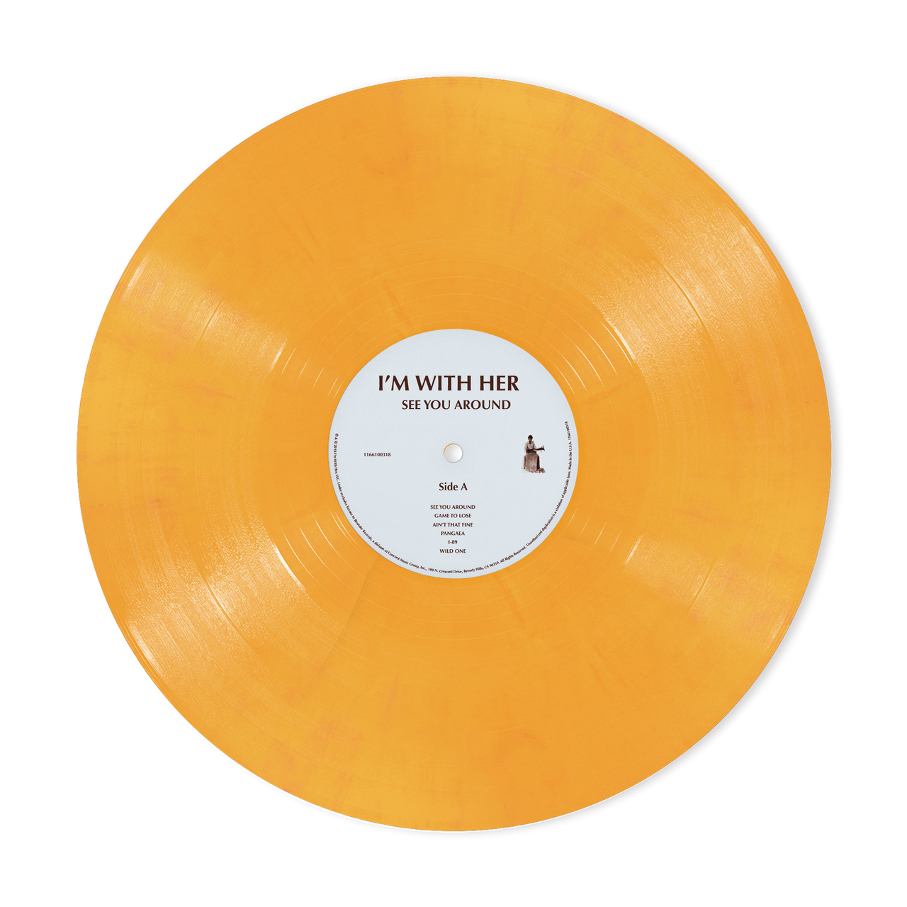 I'm With Her: See You Around Vinyl LP (Yellow)
