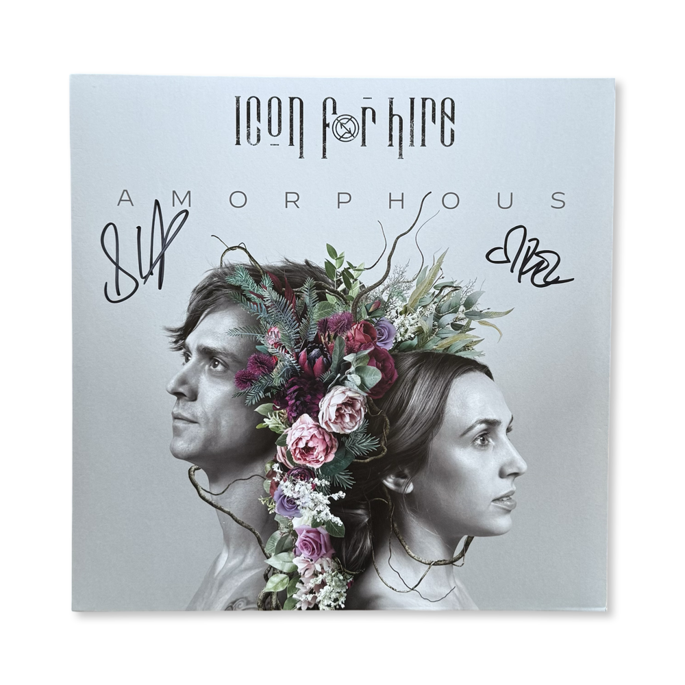 Icon For Hire: Amorphous Vinyl LP (Grey, Autographed)