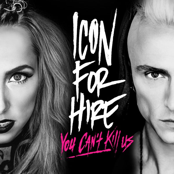 Icon For Hire: You Can't Kill Us Vinyl LP (Pink, Autographed)