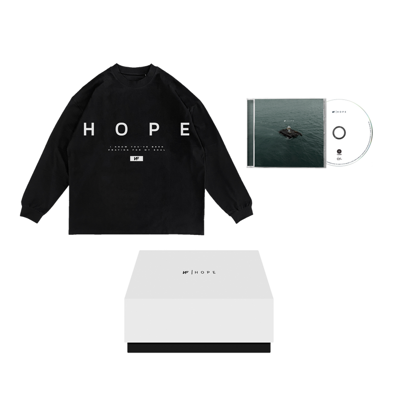 NF: Hope - Limited Edition CD Box Set w/ Longsleeve T-Shirt (Small)