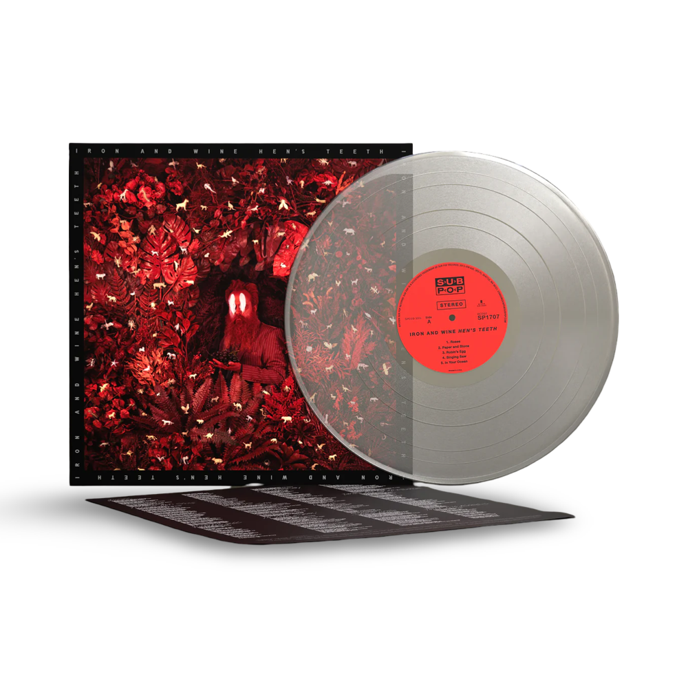 Iron and Wine: Hen's Teeth Vinyl LP (Transparent White)