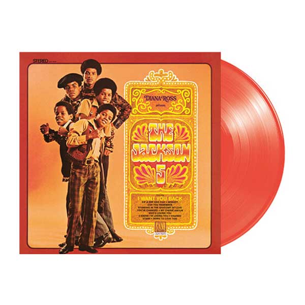 Jackson 5: Diana Ross Presents The Jackson 5 Vinyl LP (Orange, Japan Import)