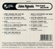 Jalen Ngonda: Come Around and Love Me CD