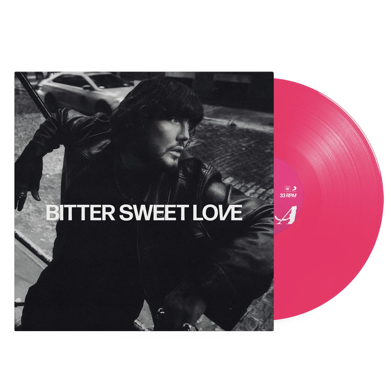 James Arthur: Bitter Sweet Love Vinyl LP (Pink, Autographed Poster)