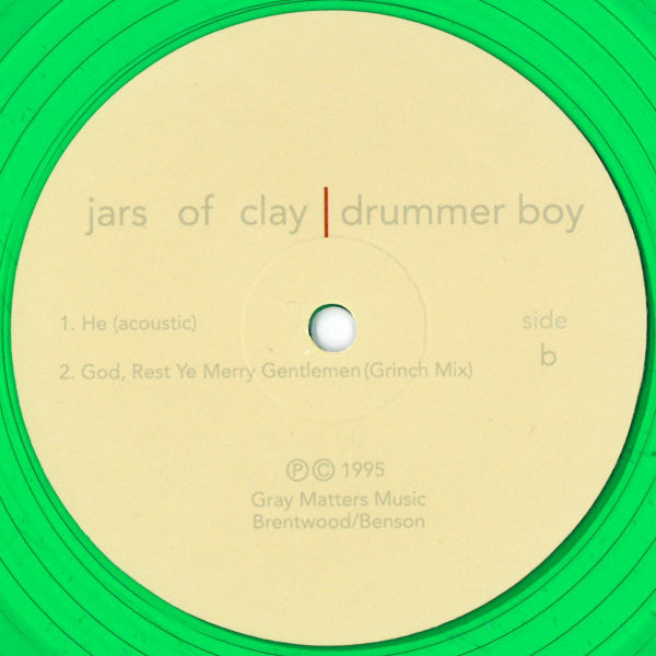 Jars of Clay: Drummer Boy 10" Vinyl