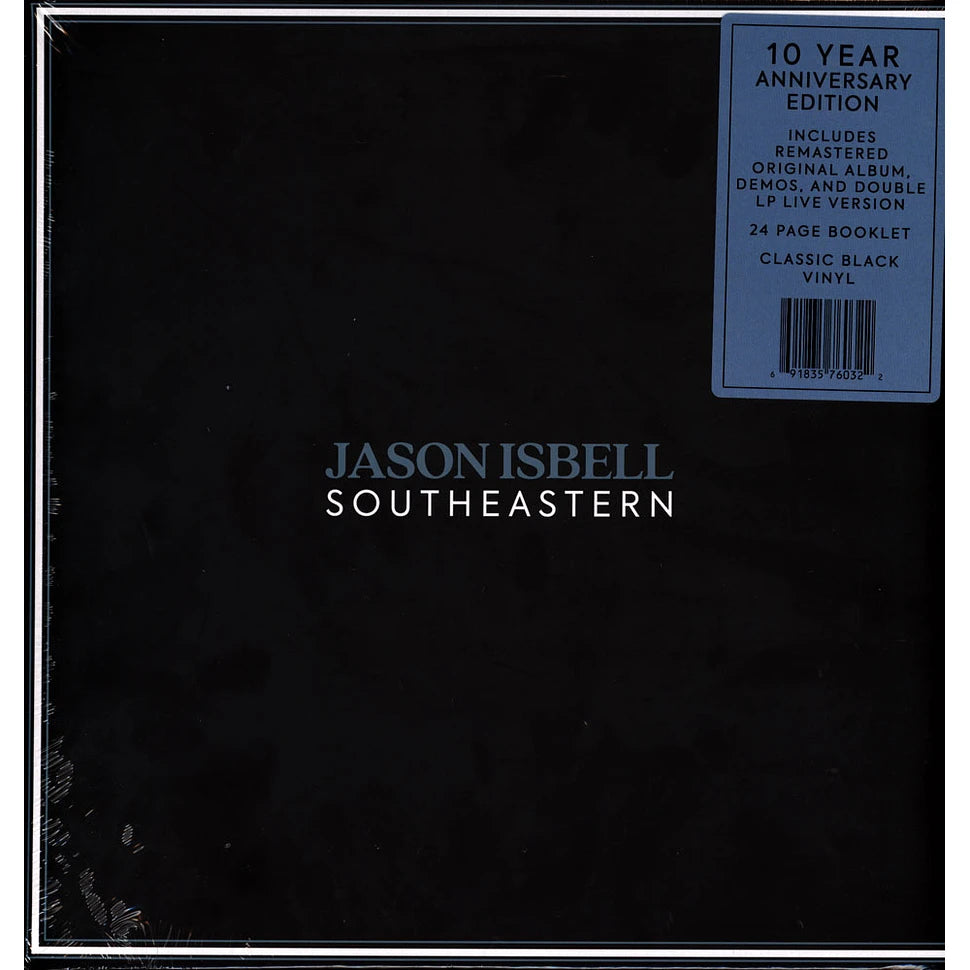 Jason Isbell: Southeastern Vinyl LP Box Set (10th Anniversary Edition) Front Cover