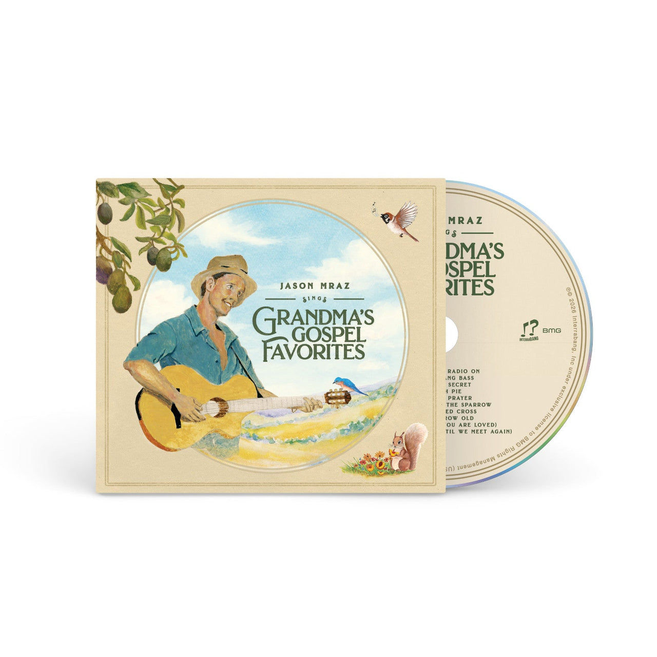 Jason Mraz: Grandma's Gospel Favorites CD