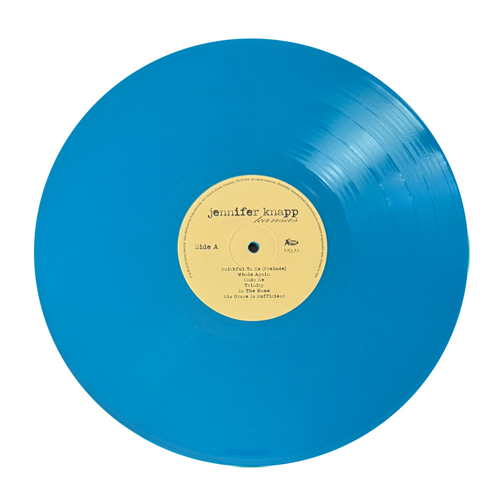 Jennifer Knapp: Kansas Vinyl LP (Blue)
