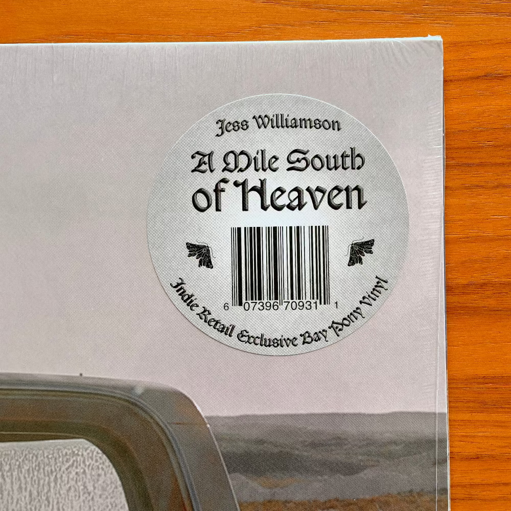 Jess Williamson: A Mile South of Heaven Vinyl LP (Indie Exclusive)