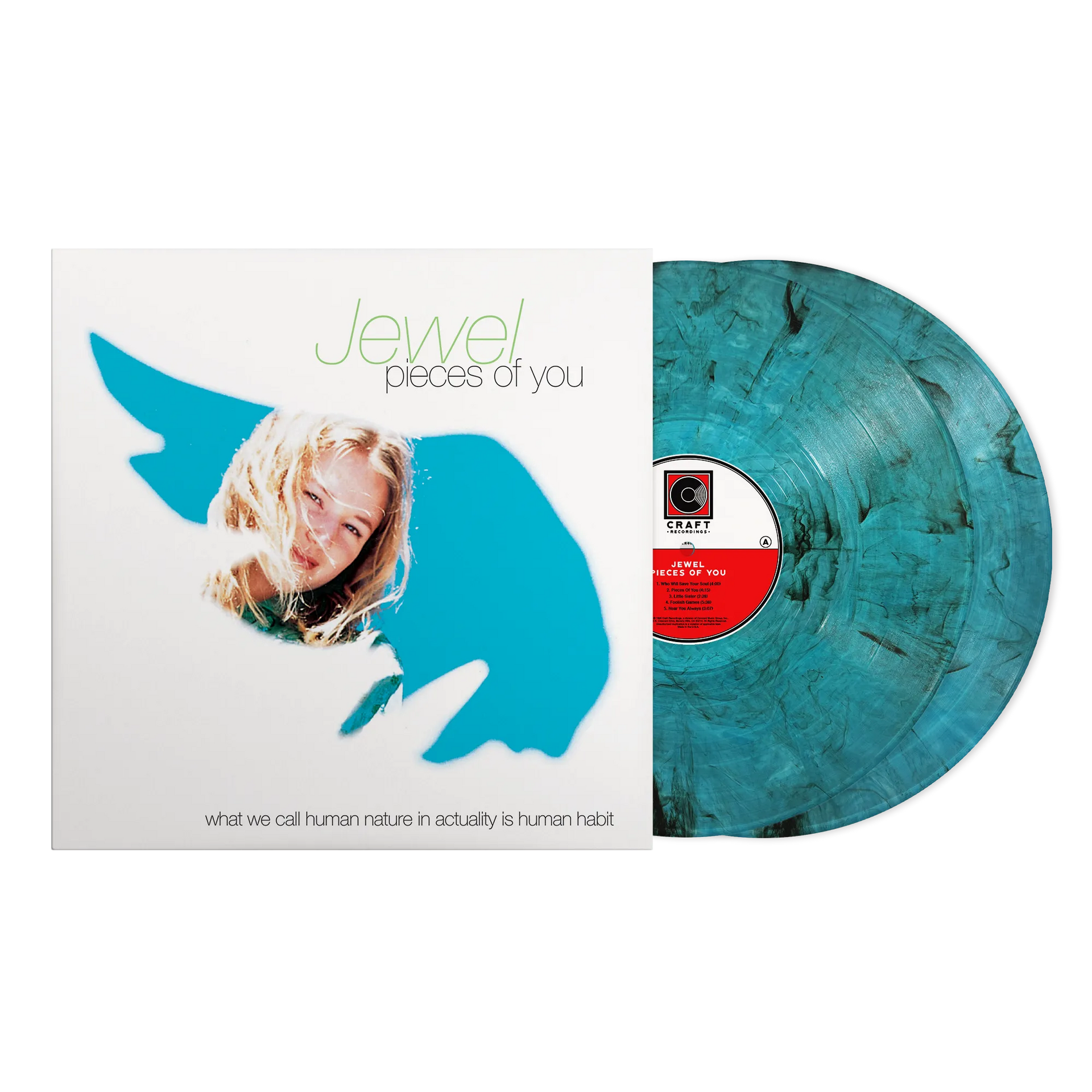 Jewel: Pieces of You Vinyl LP (Sea Blue Smoke, Anniversary Edition)