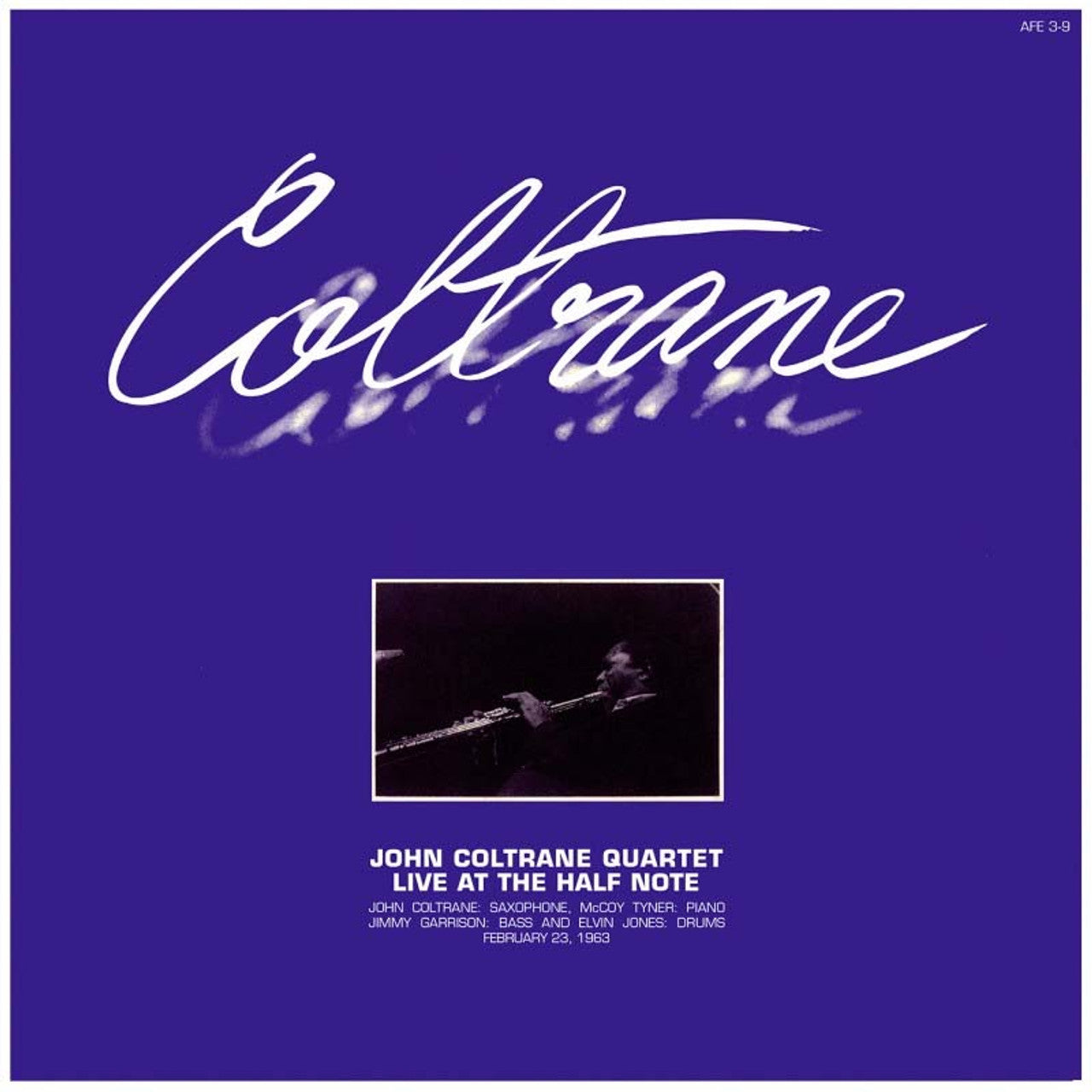John Coltrane: Live At The Half Note 3xLP (Blue & White)