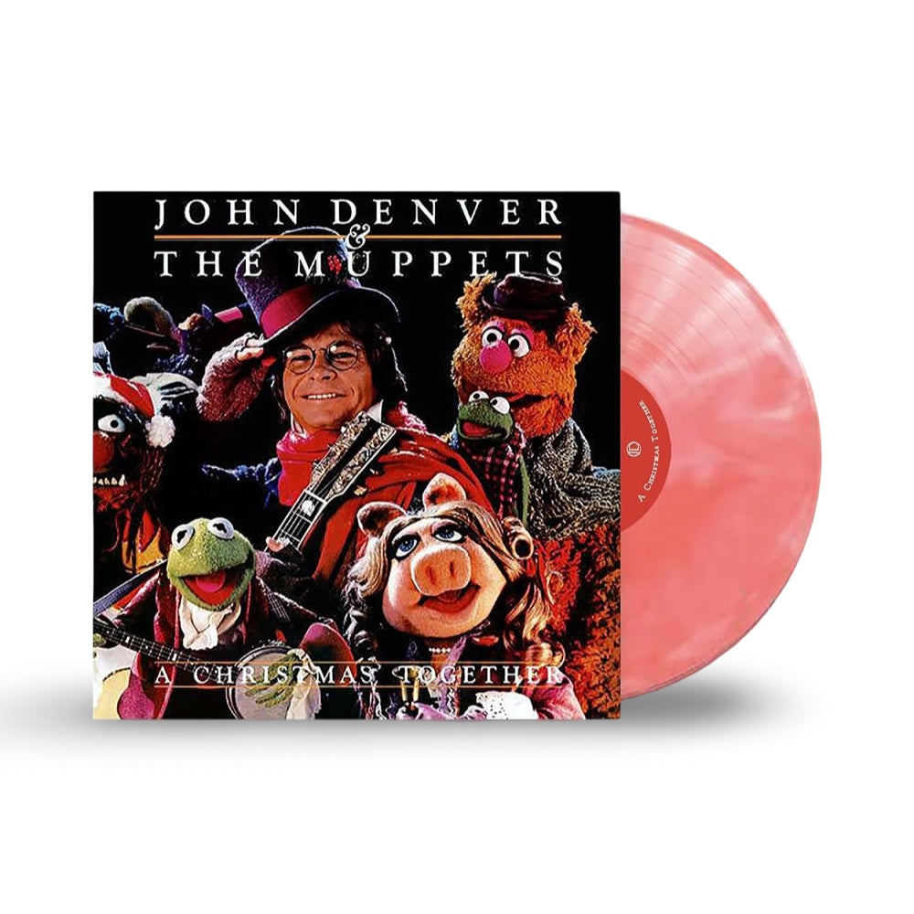 John Denver & the Muppets: A Christmas Together Vinyl LP (Candy Cane Swirl)