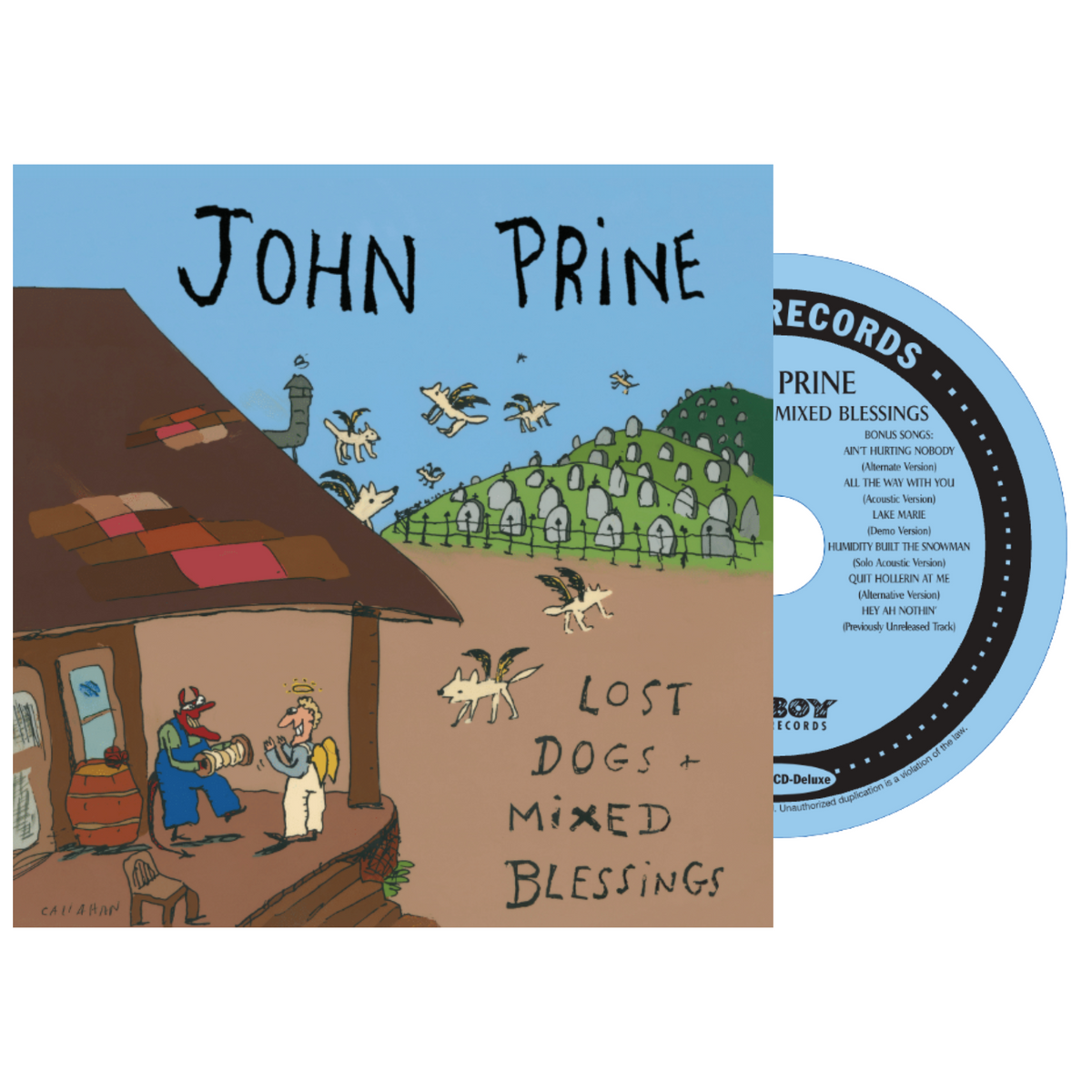 John Prine: Lost Dogs + Mixed Blessings CD