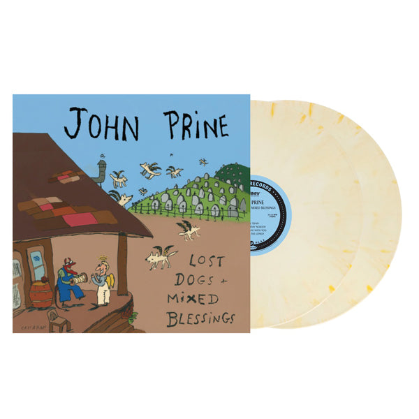 John Prine: Lost Dogs + Mixed Blessings Vinyl LP (Buttered Popcorn)