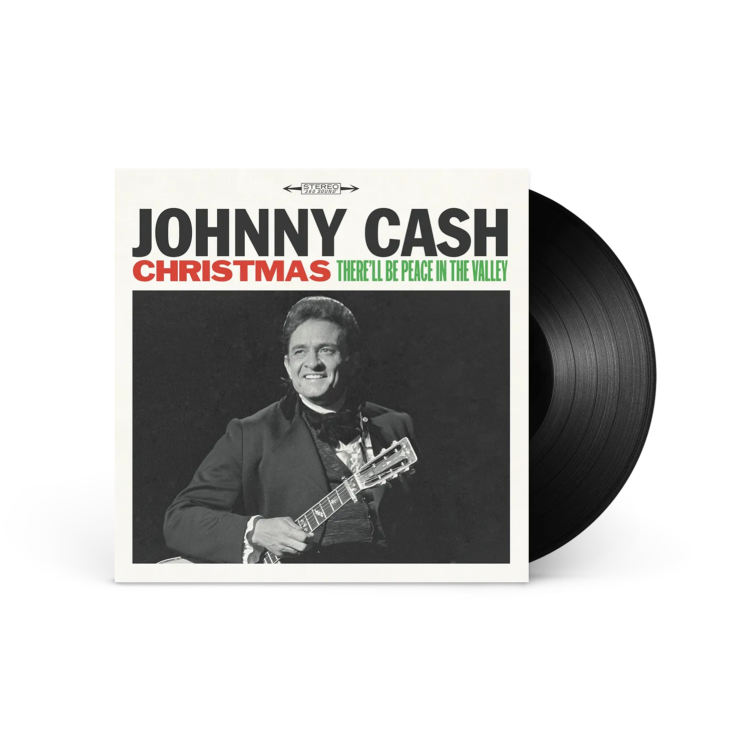 Johnny Cash: Christmas - There'll Be Peace In The Valley Vinyl LP