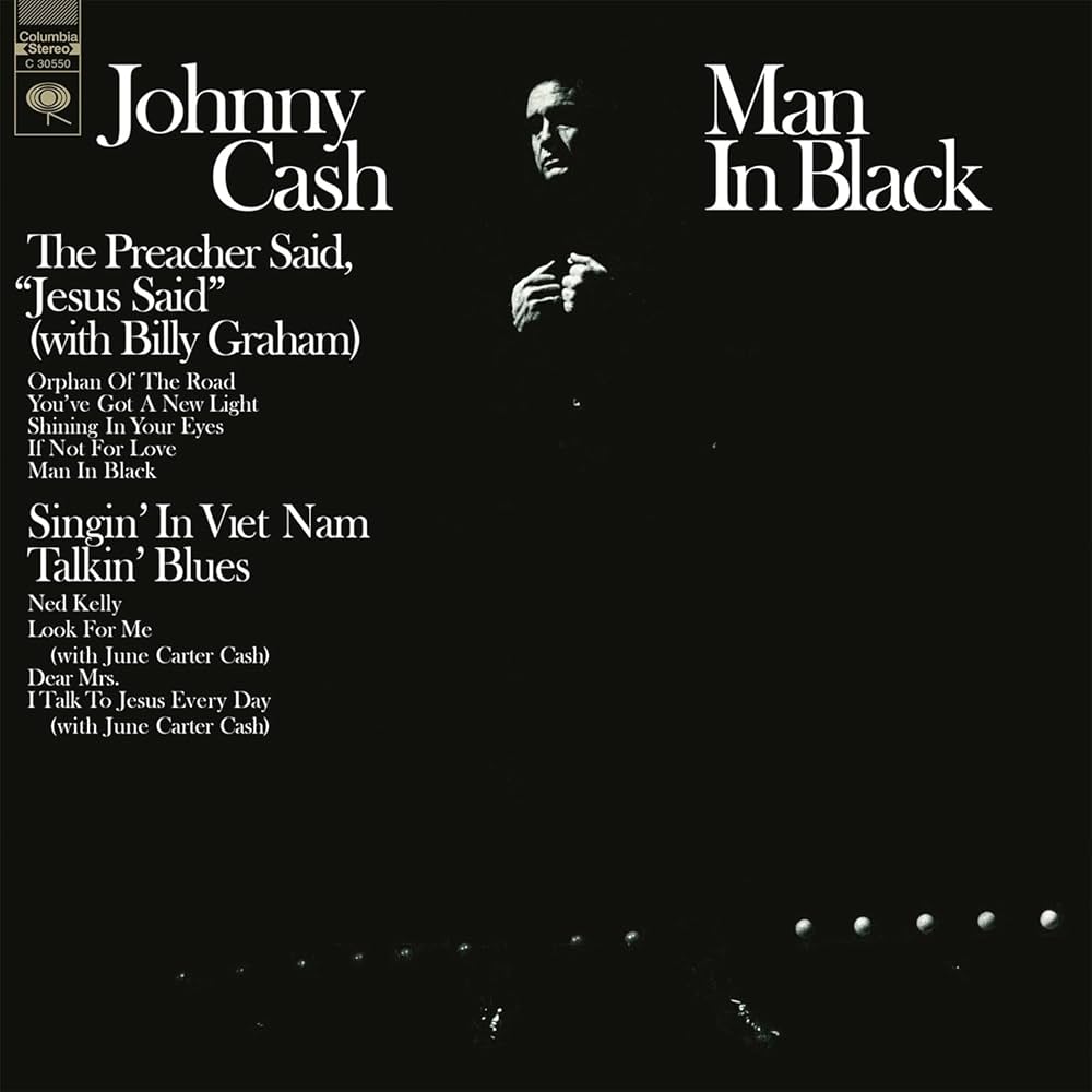 Johnny Cash: Man In Black Vinyl LP