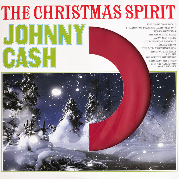 Johnny Cash: The Christmas Spirit Vinyl LP (Red)