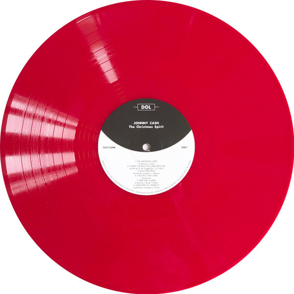 Johnny Cash: The Christmas Spirit Vinyl LP (Red)
