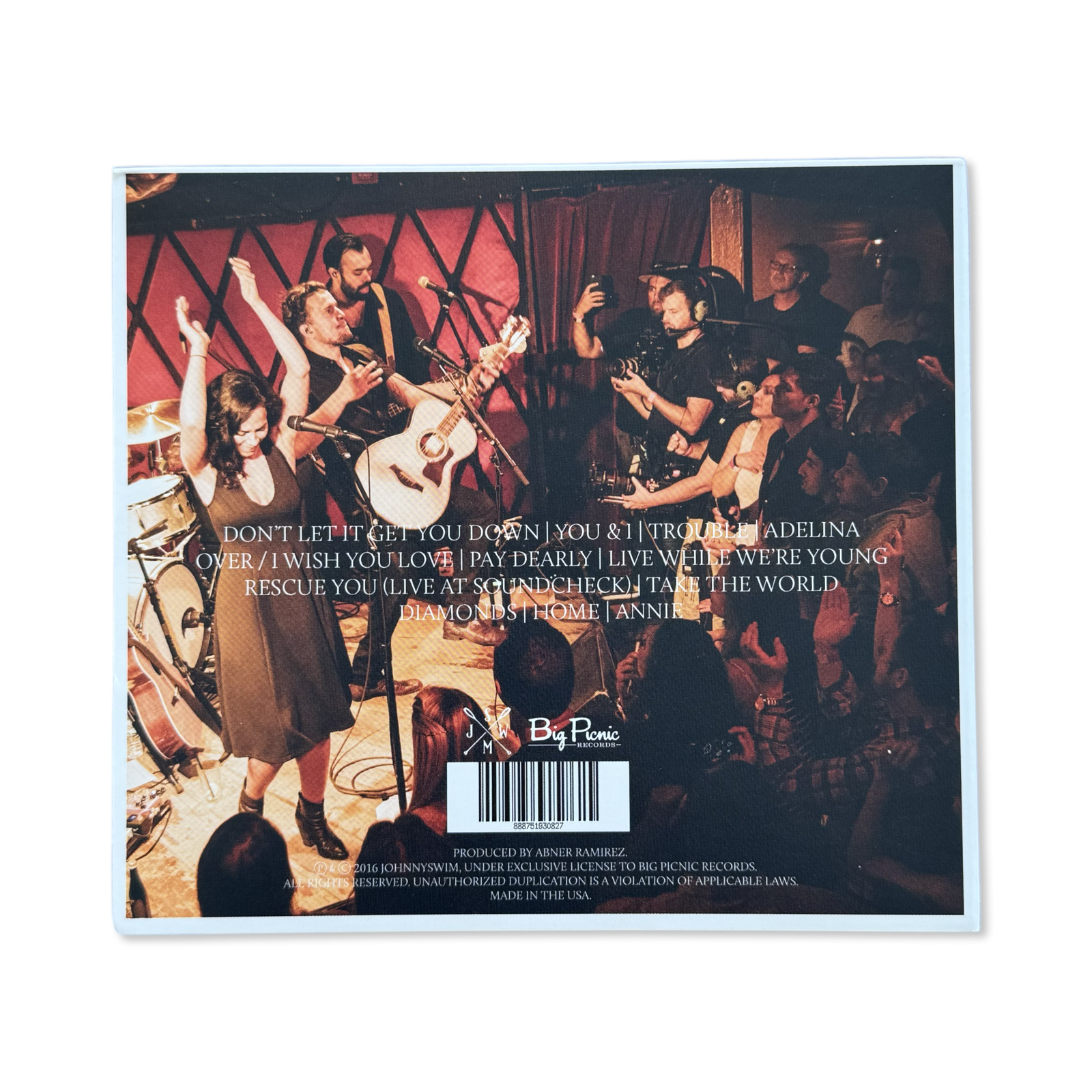 Johnnyswim: Live At Rockwood Music Hall CD + DVD