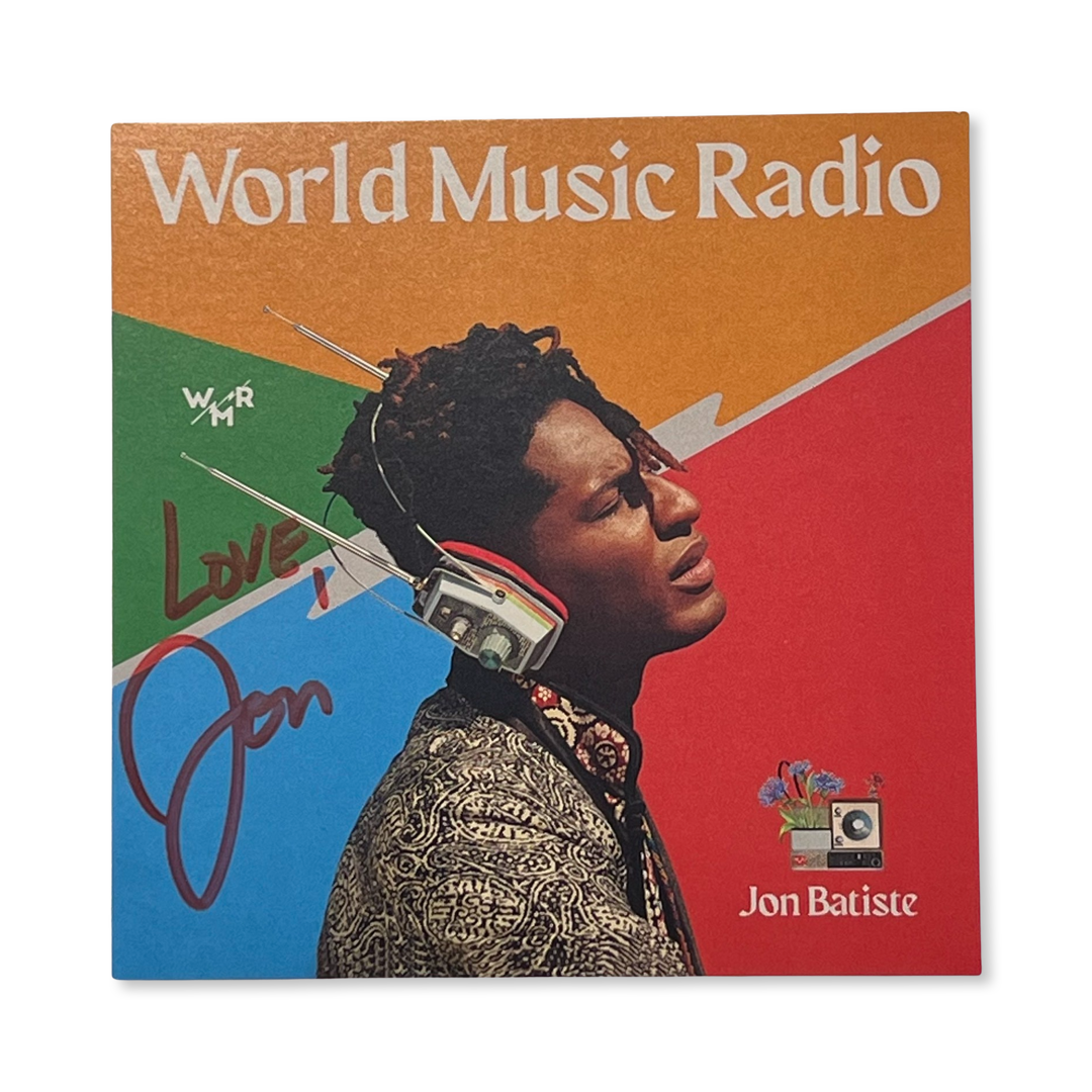 Jon Batiste: World Music Radio CD (Autographed Edition)
