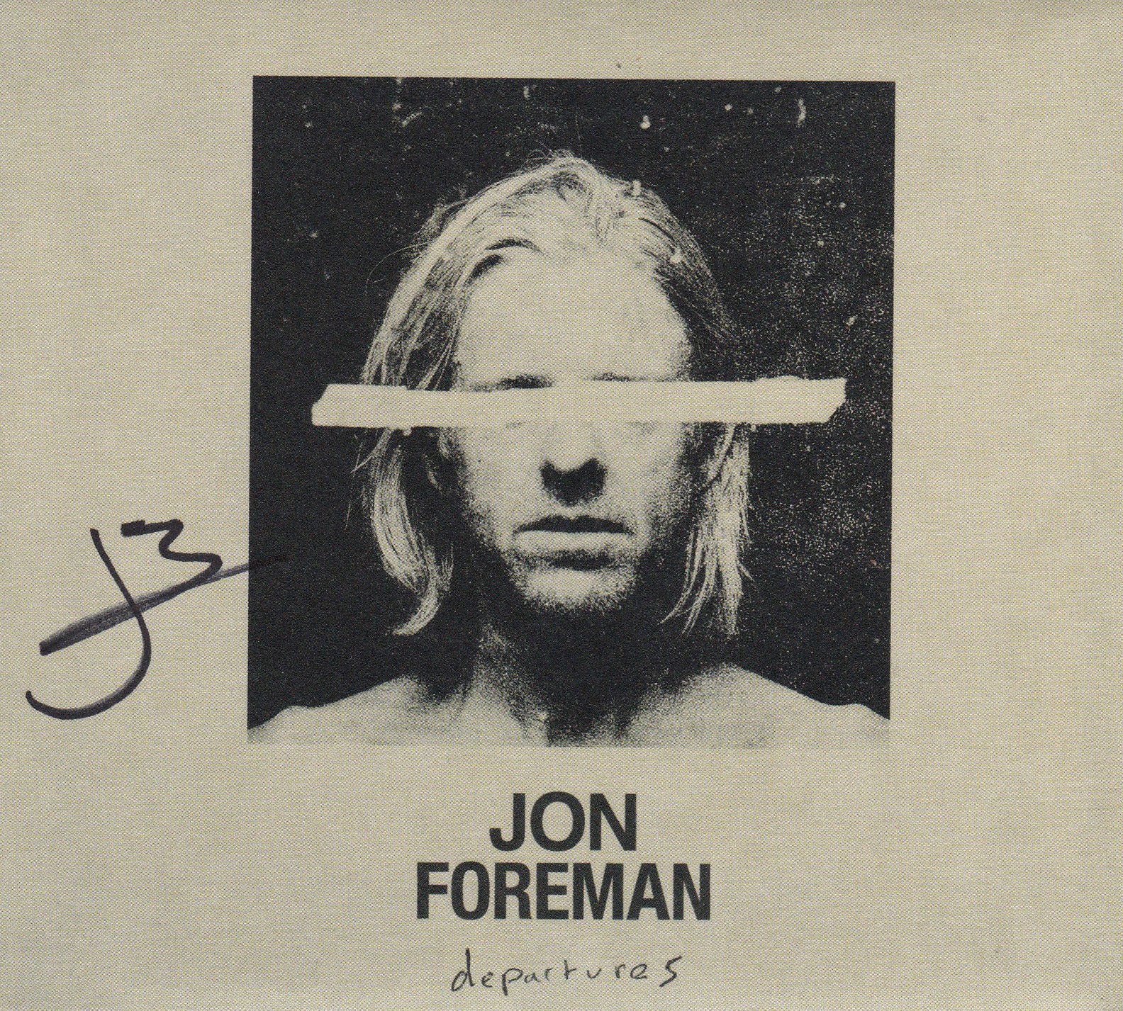 Jon Foreman: Departures CD (Autographed)