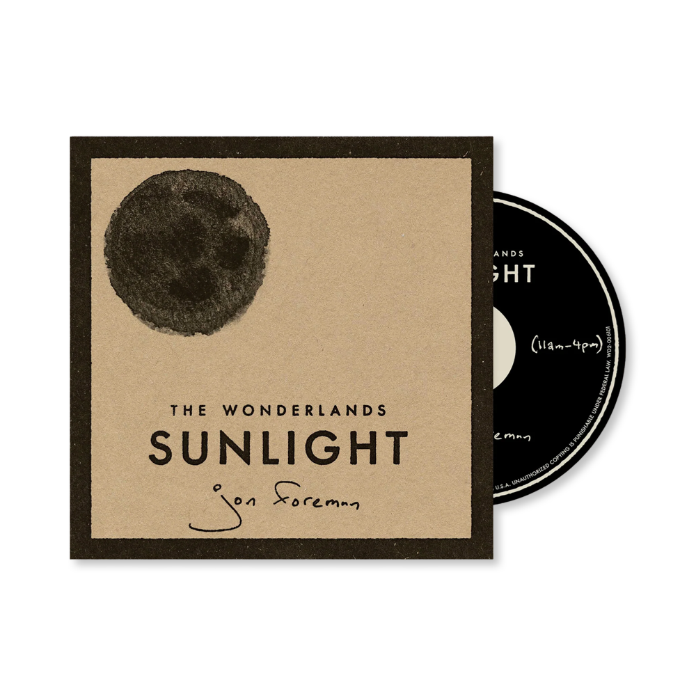 Jon Foreman: The Wonderlands - Sunlight CD