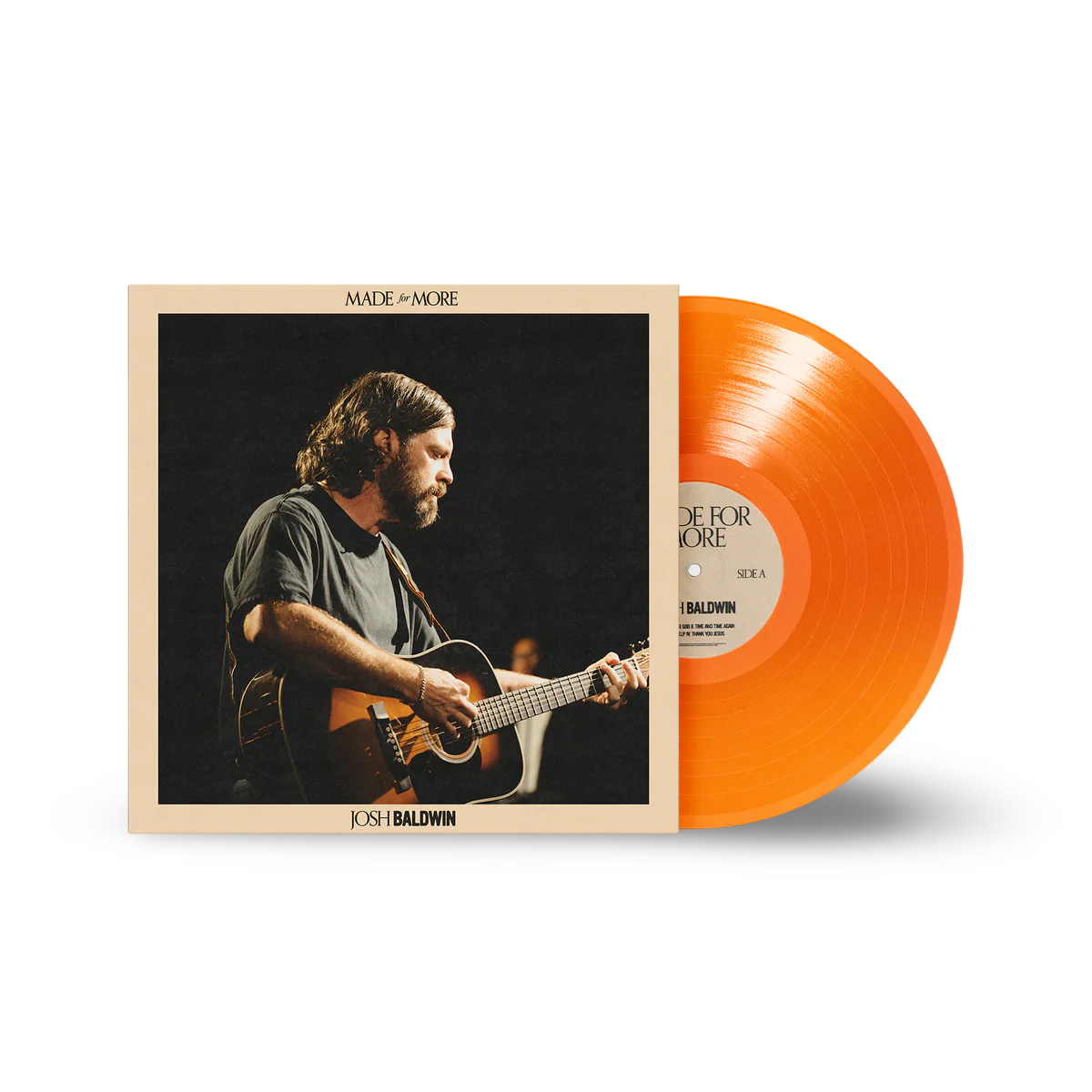 Josh Baldwin: Made For More Vinyl LP (Orange)