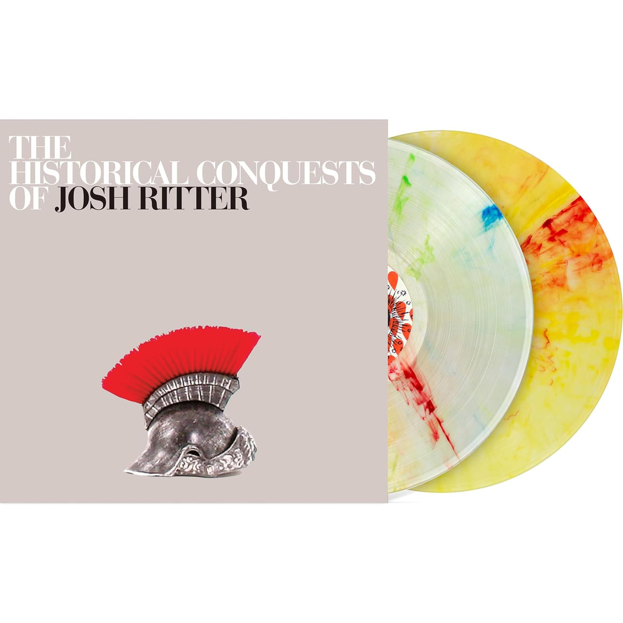 Josh Ritter: The Historical Conquests of Josh Ritter (Freak Swirl / Clear w/ Red & Yellow)