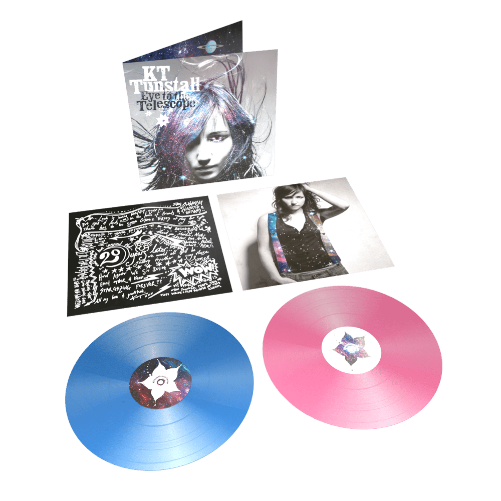 KT Tunstall: Eye To The Telescope Vinyl LP (Stargazer Edition, Blue & Pink)