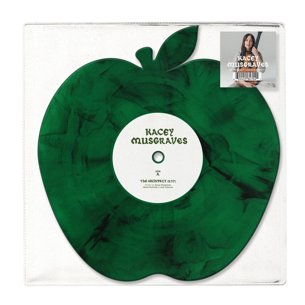 Kacey Musgraves: The Architect 7" Vinyl (Limited Edition Green Apple)