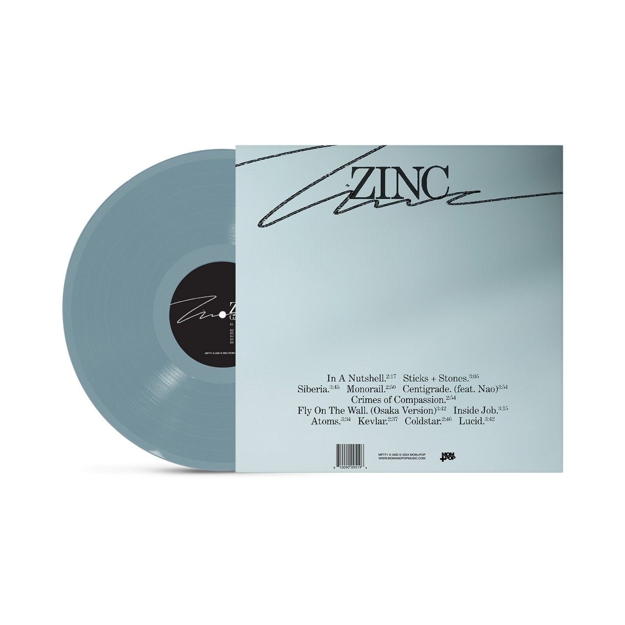 Gallant: Zinc Vinyl LP (Blue)