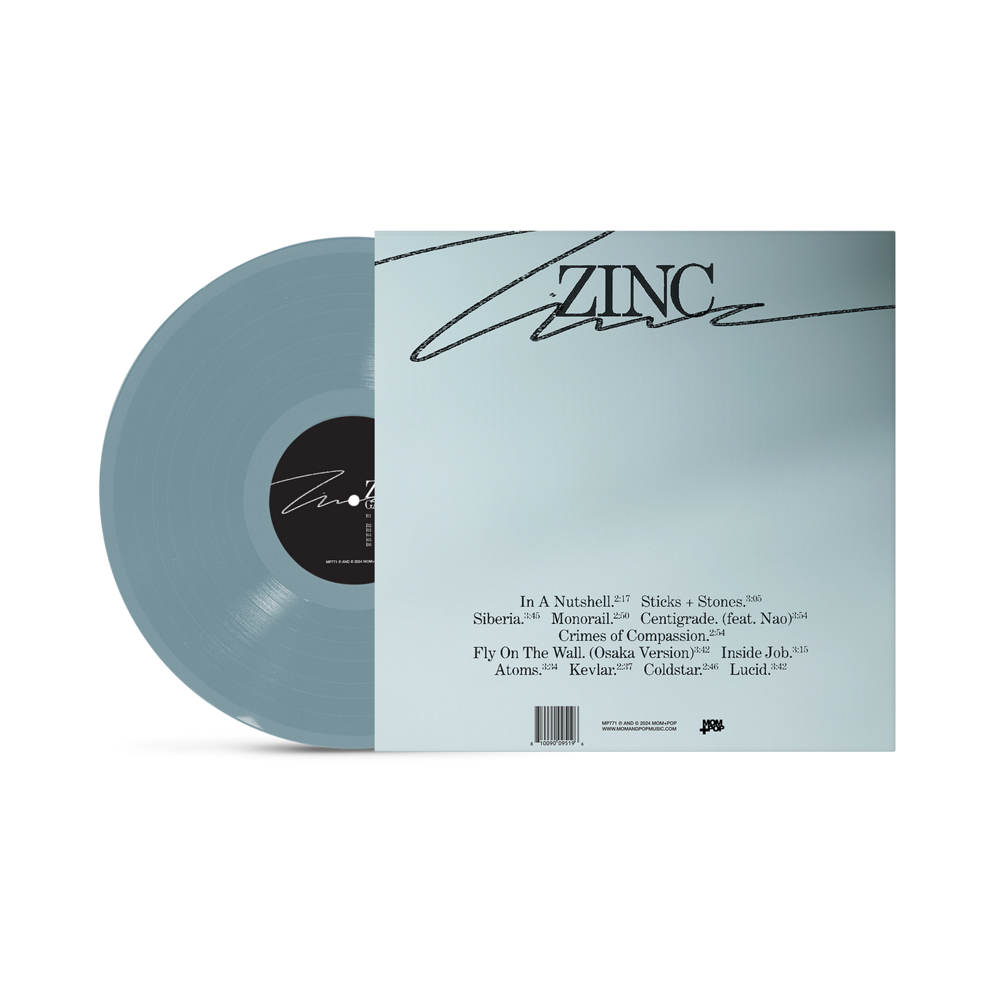 Gallant: Zinc Vinyl LP (Blue)