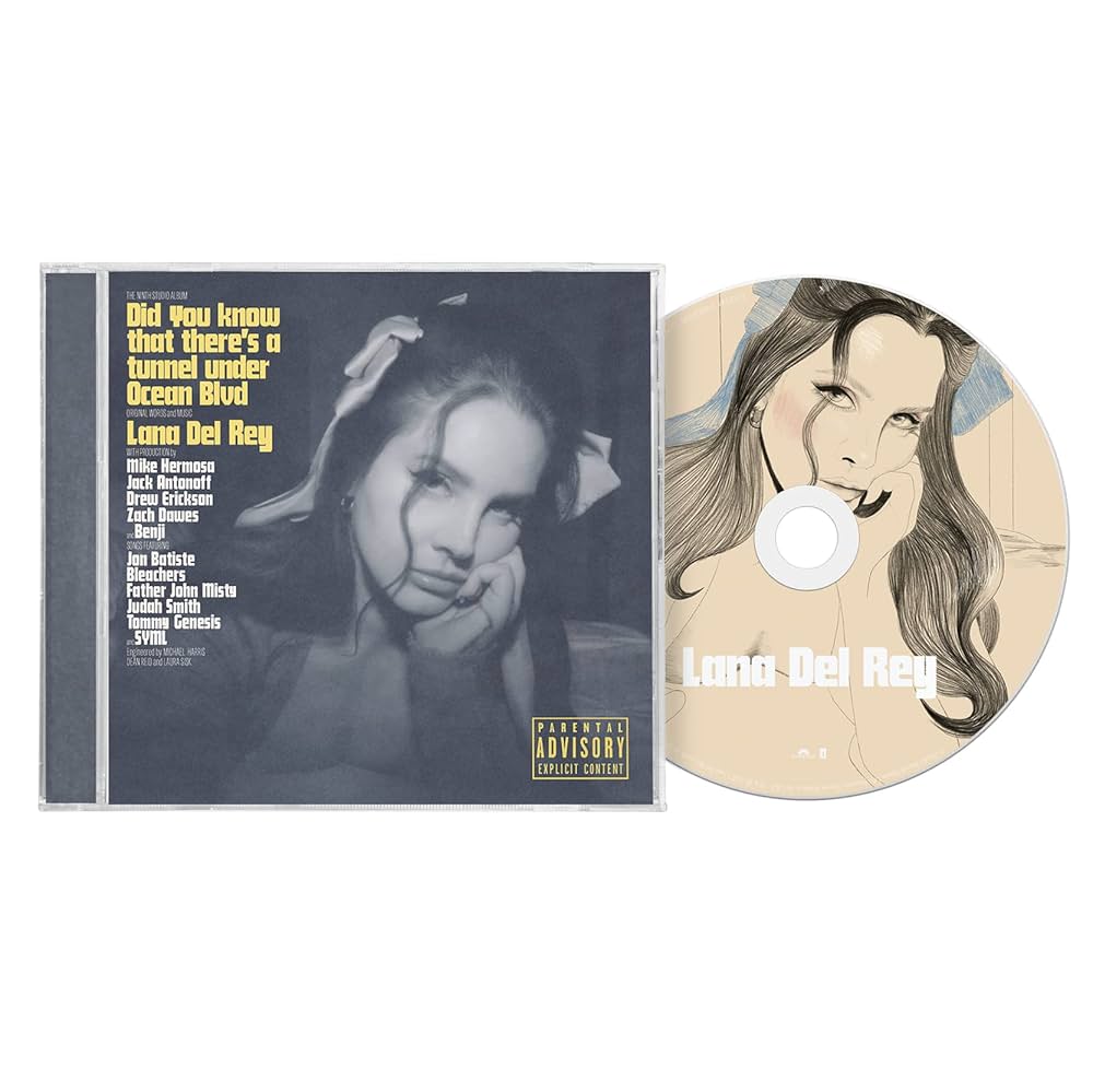 Lana Del Rey: Did You Know That There's a Tunnel Under Ocean Blvd CD
