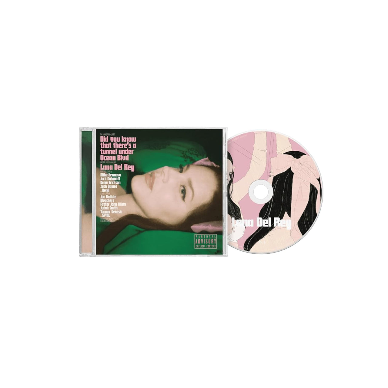 Lana Del Rey: Did You Know That There's a Tunnel Under Ocean Blvd CD (Alternate Cover)  Green