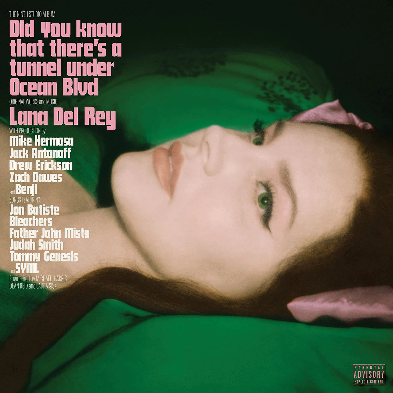 Lana Del Rey: Did You Know That There's a Tunnel Under Ocean Blvd CD (Alternate Cover)  Green